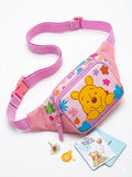 Disney Winnie the Pooh Pink Kids Sling Belt Bag