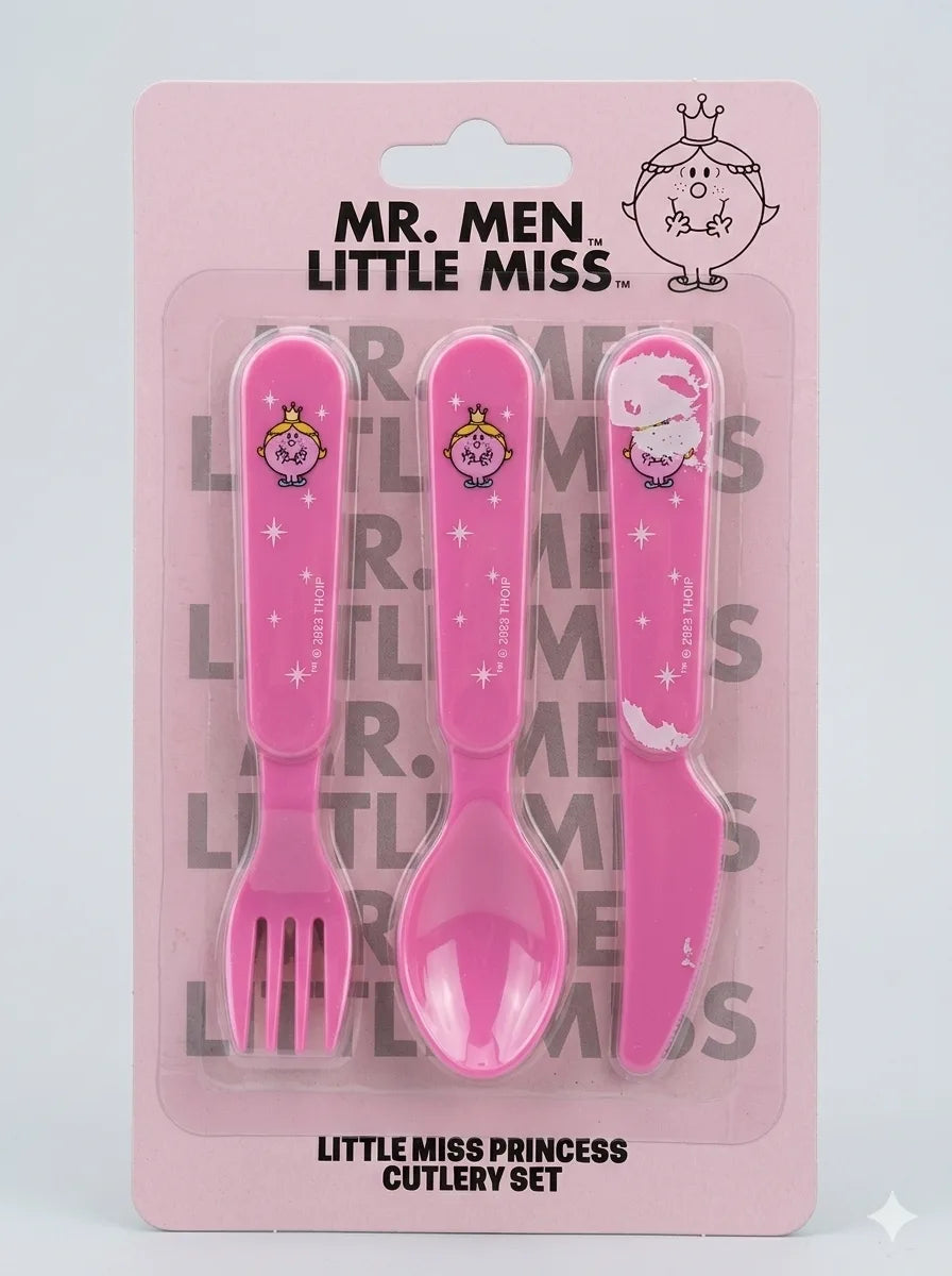 Licensed Character Children’s Cutlery Set – Fork, Spoon & Knife