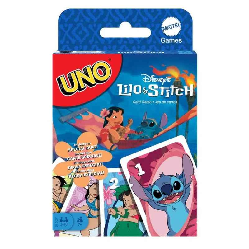 Mattel Games Disney Uno Lilo And Stitch Card Game
