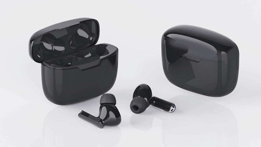 JVC Japan HA-B5T True Wireless Bluetooth Earbuds, 12 hours battery (Black)