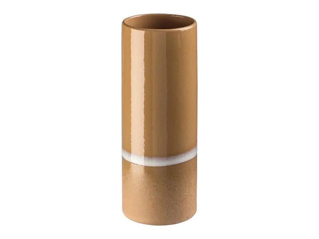 Livarno home – Ceramic Vase / Flowerpot - Beige/Brown