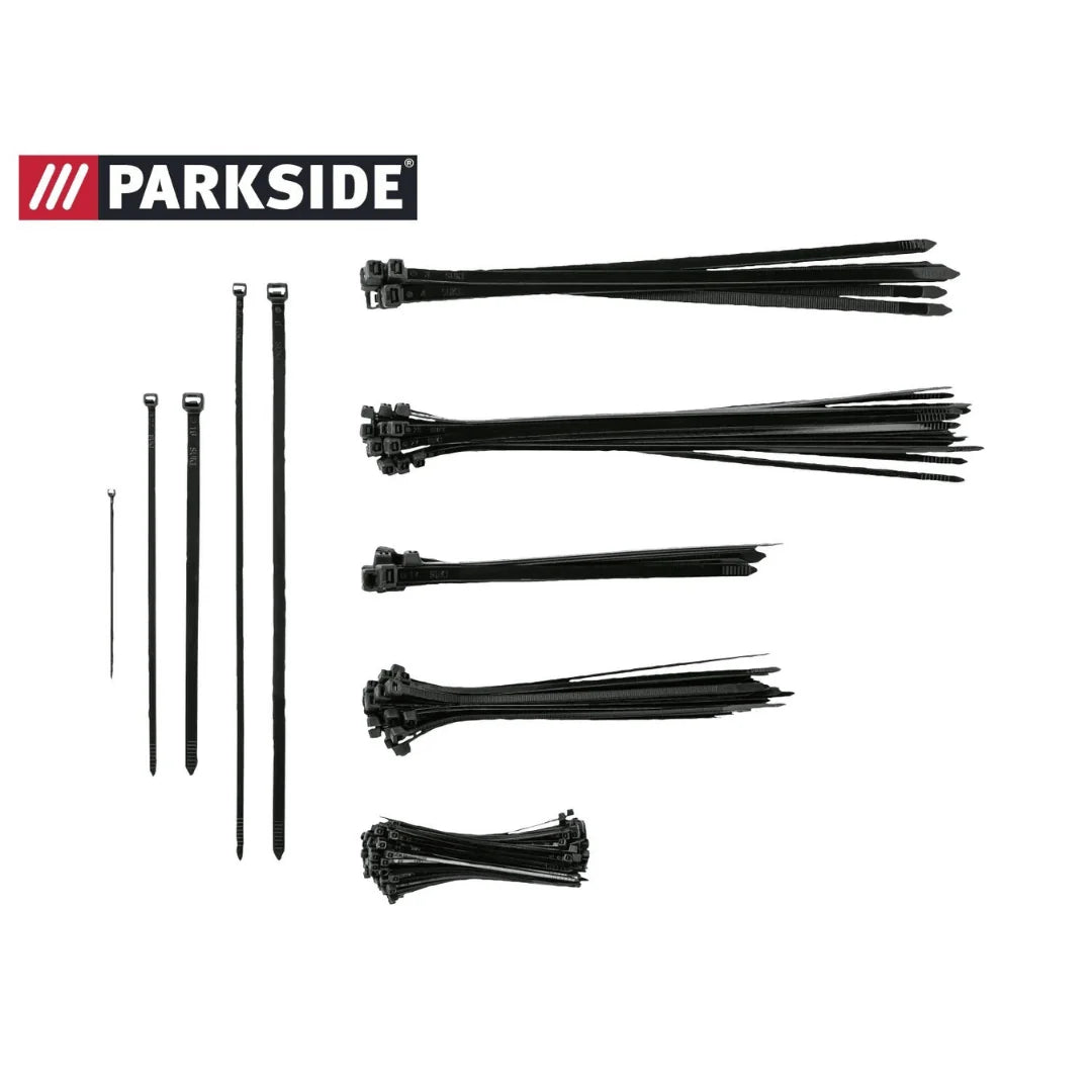 PARKSIDE CABLE TIE SET 251 PIECES - CHOOSE COLOR