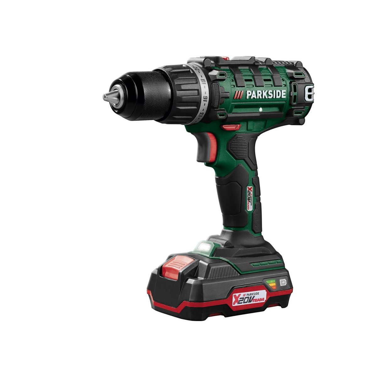 PARKSIDE 20 V Cordless Drill Bit Set PABS 20-Li G8 + Battery + Charger — image 3
