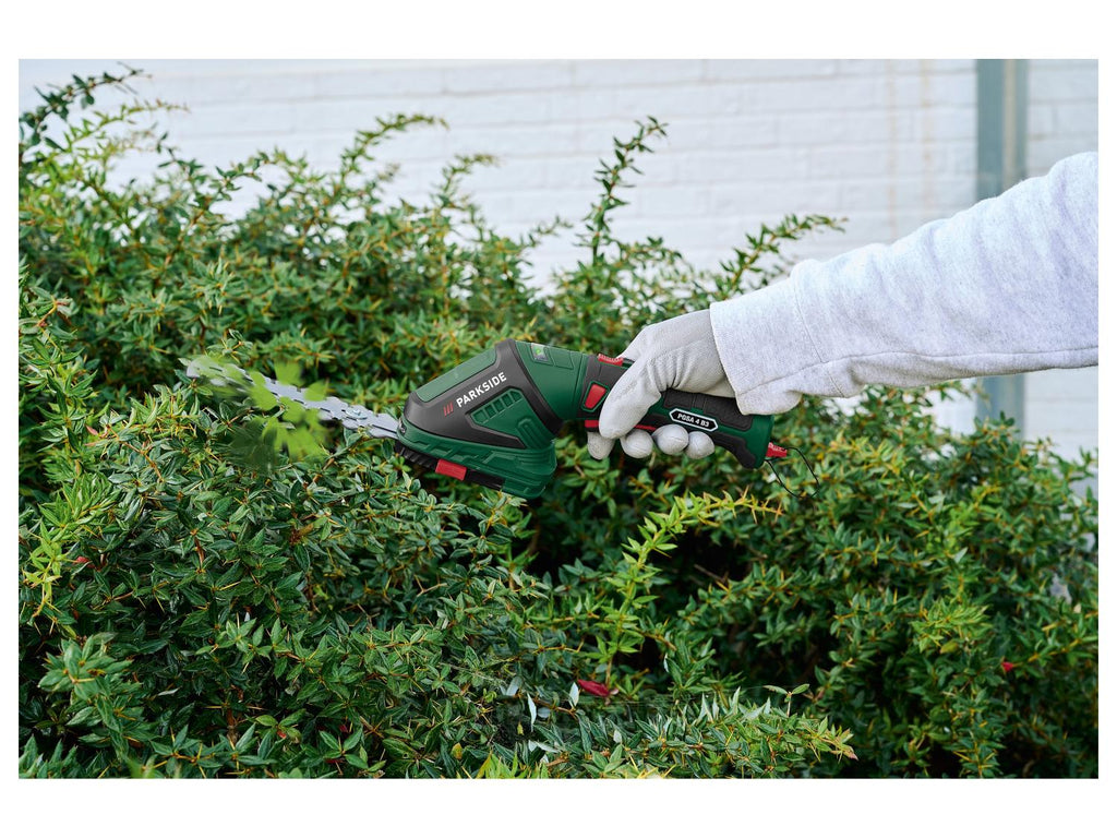 PARKSIDE® 4V 2-in-1 Cordless Grass and Shrub Shears, with 180° Rotating Soft Grip — image 4