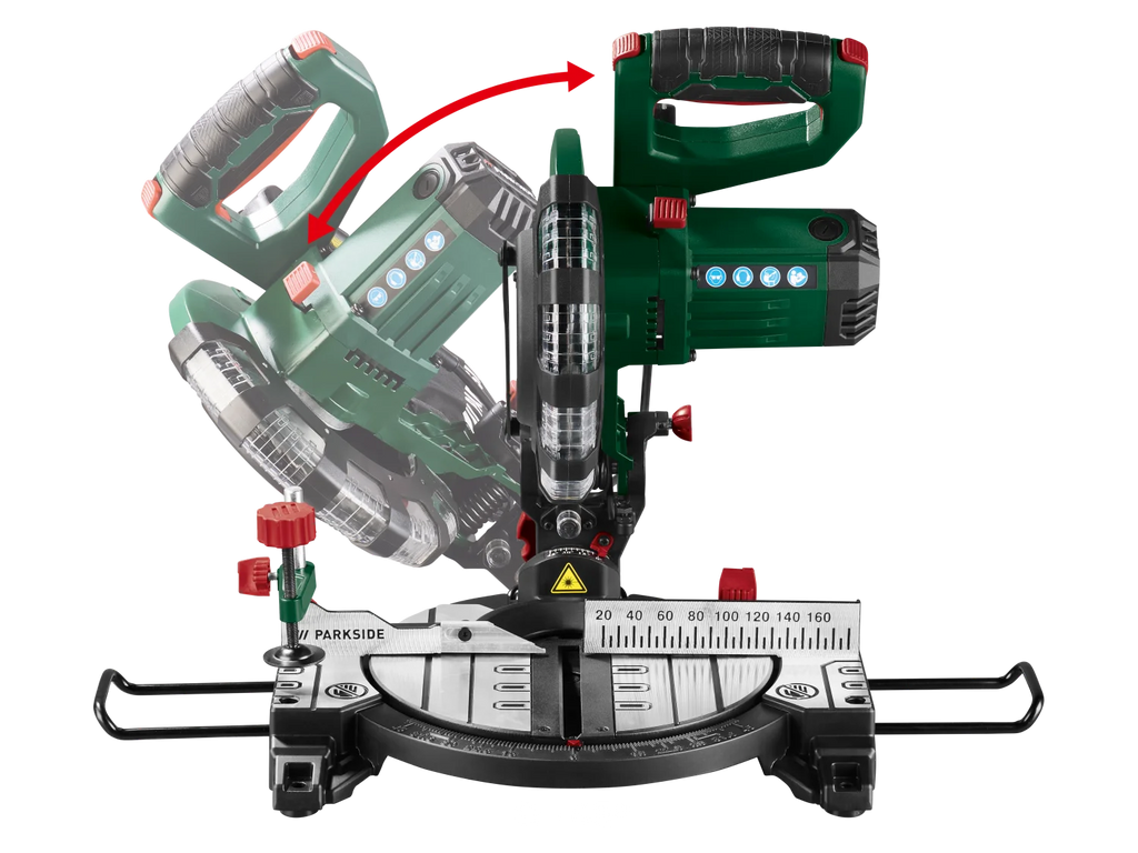 PARKSIDE® PKS 1500 C4 Mitre Saw (for wood and plastic) — image 7