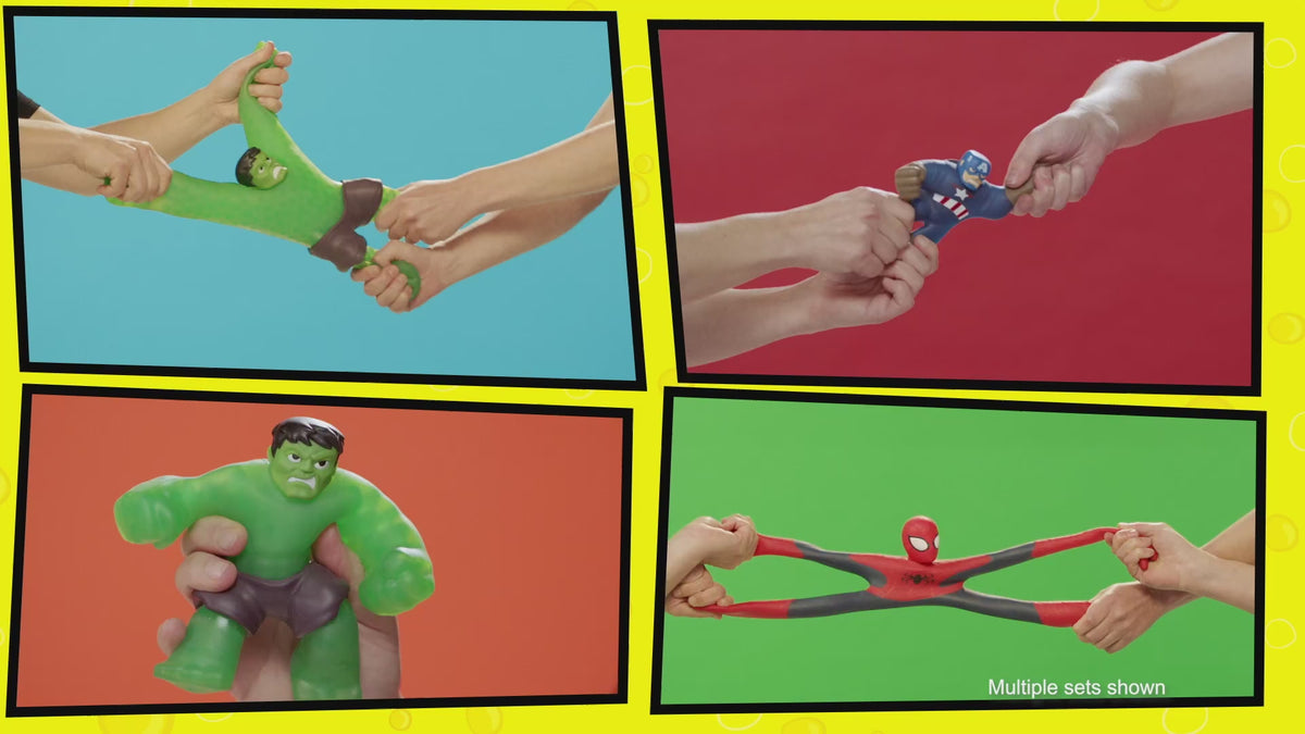 Heroes of Goo Jit Zu Licensed Marvel S3 Hero Pack - Radioactive Spider-Man