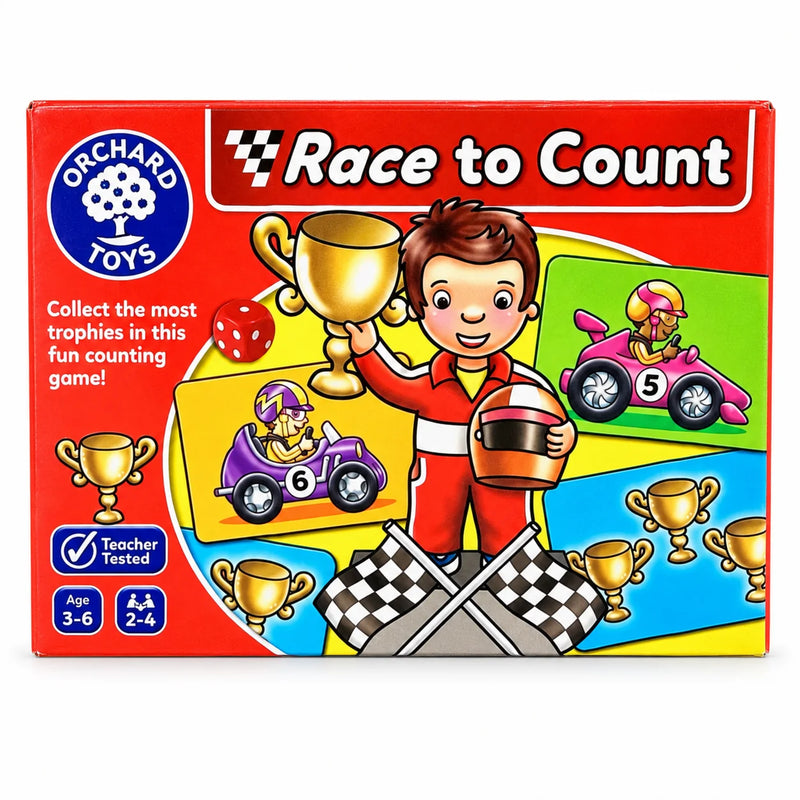 Orchard Toys Race To Count Kids Educational Game