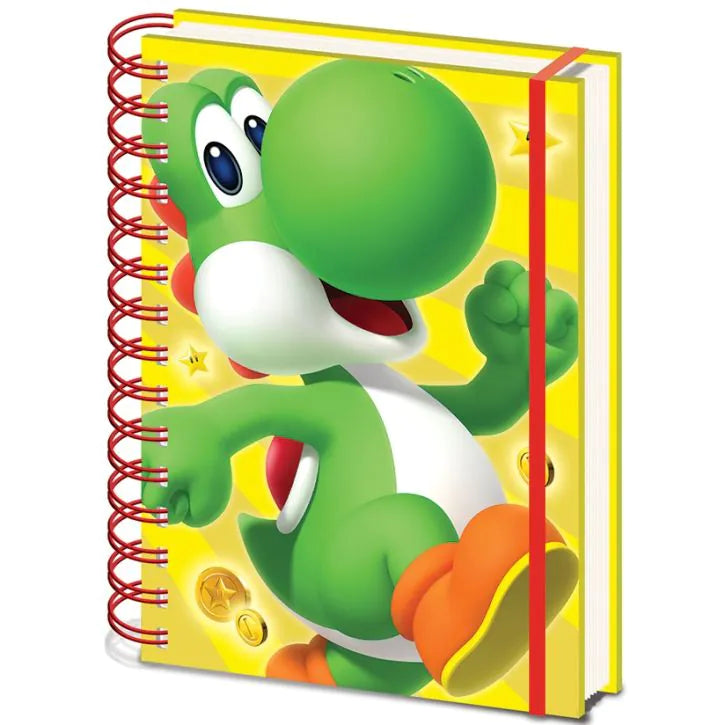 Super Mario: Yoshi - A5 Wiro Notebook - Officially Licensed Nintendo