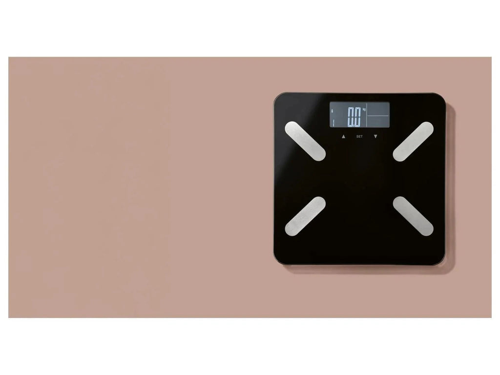 Cien Beauty Body Analysis Glass Scale (max 180 kg) - BLACK