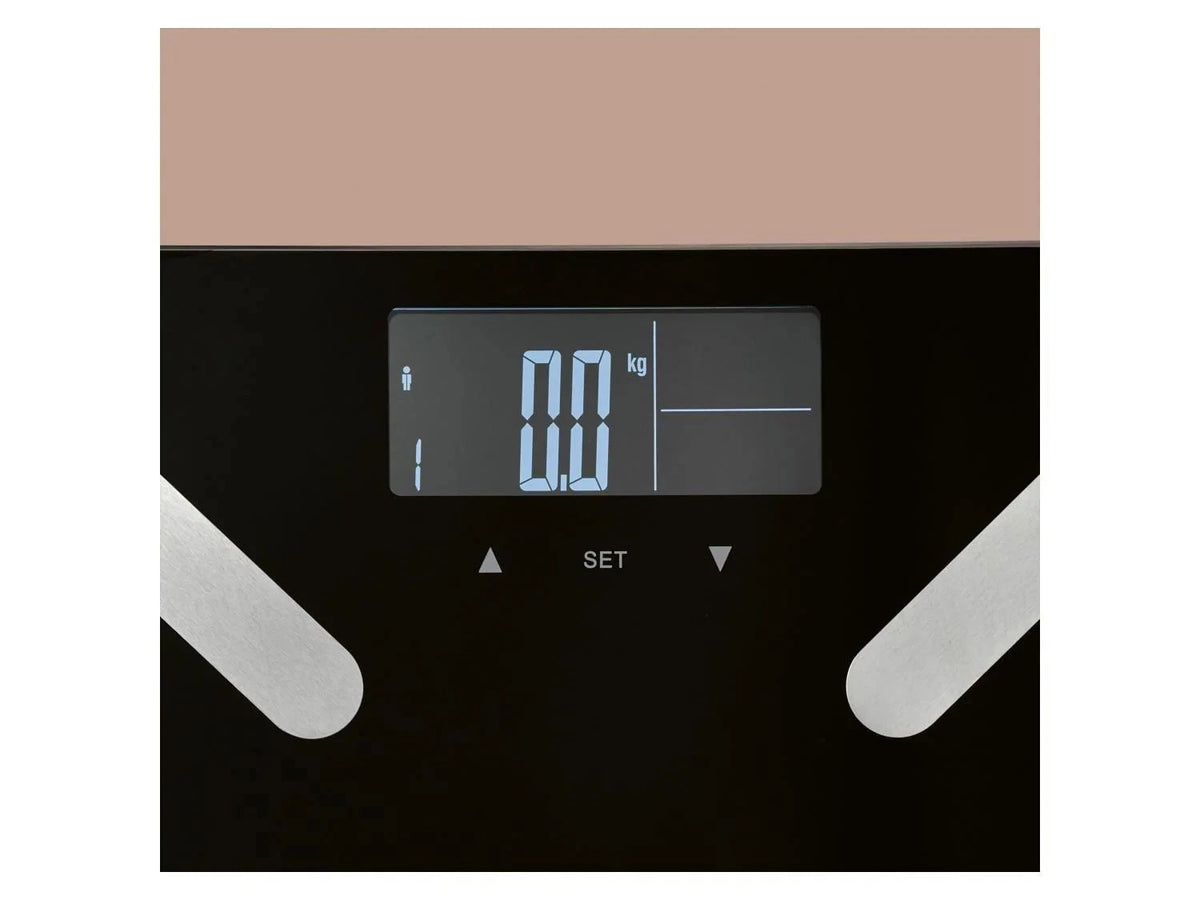 Cien Beauty Body Analysis Glass Scale (max 180 kg) - BLACK