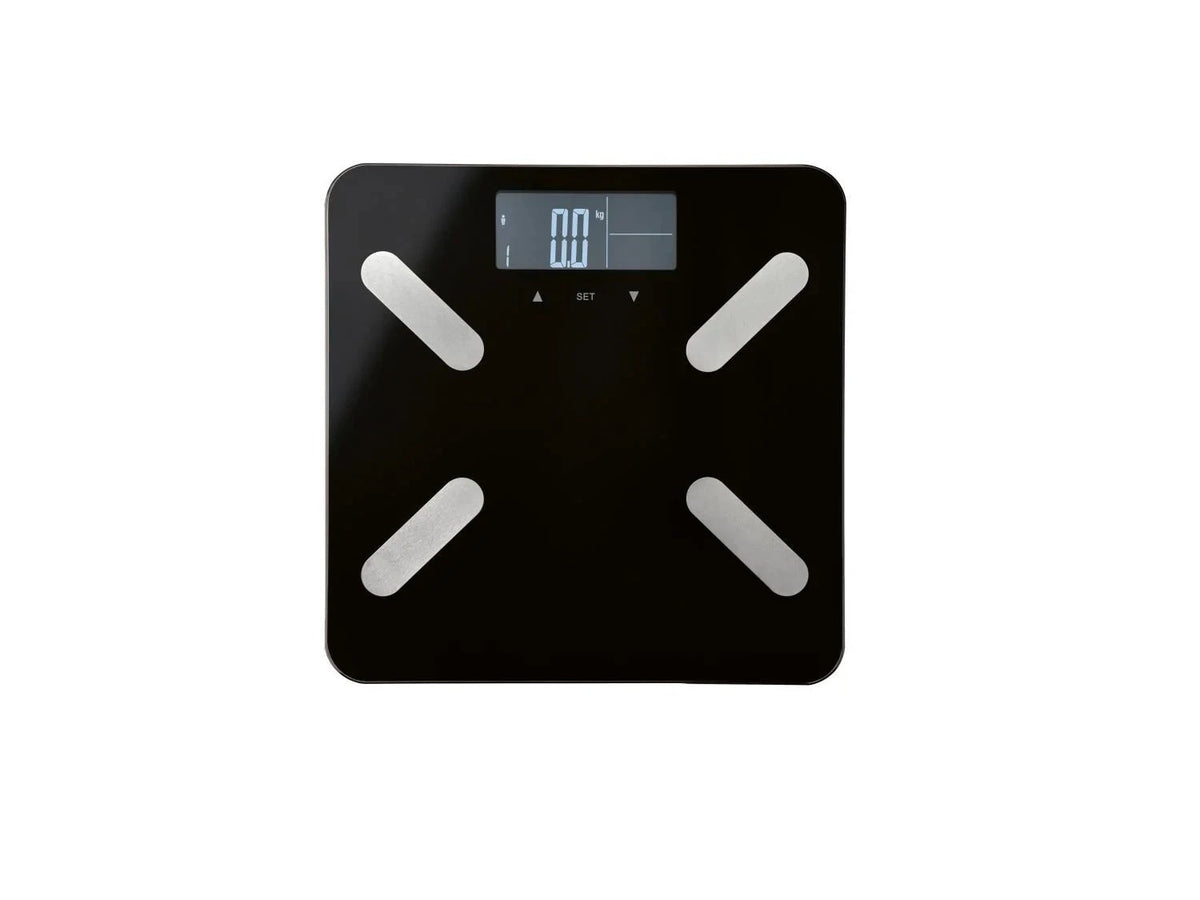 Cien Beauty Body Analysis Glass Scale (max 180 kg) - BLACK