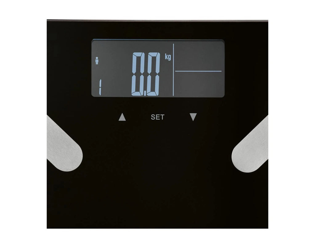 Cien Beauty Body Analysis Glass Scale (max 180 kg) - BLACK