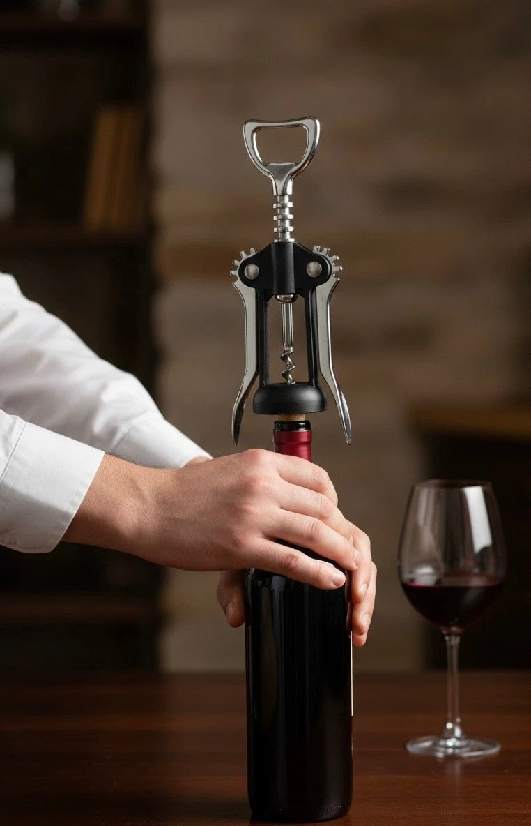 Ernesto Wing Corkscrew Wine Bottle Opener