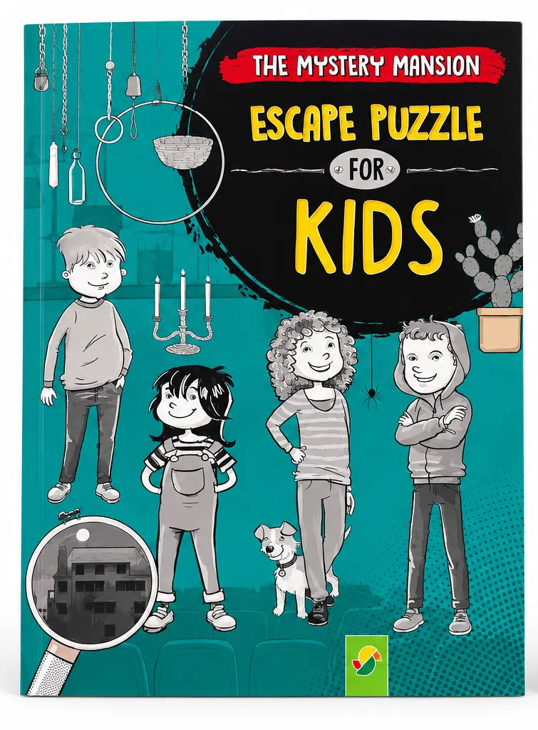 The Mystery Mansion – Escape Puzzle for Kids (Ages 8+)