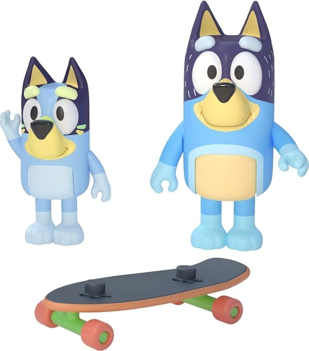 Skateboard - BLUEY & BANDIT, 2-piece set