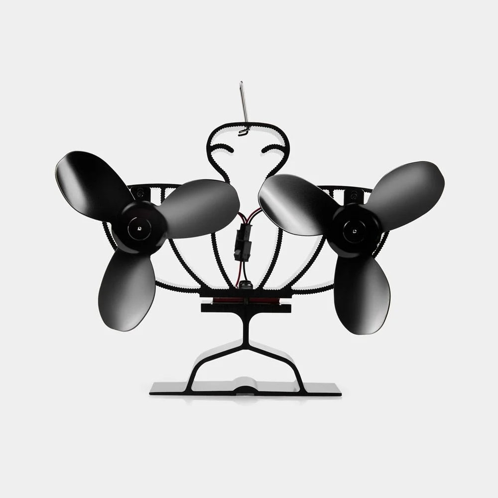 Vonhaus 6 Blade Double Stove Fan (self powered)