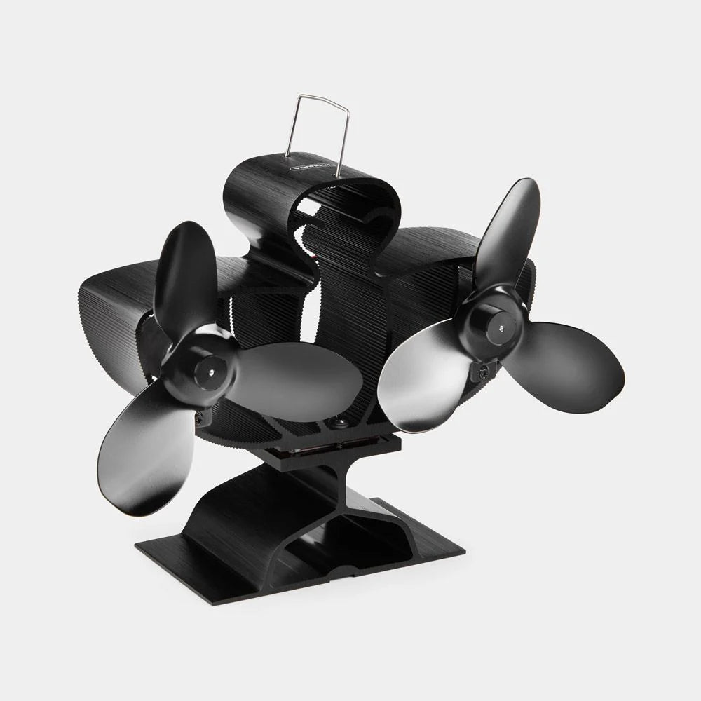 Vonhaus 6 Blade Double Stove Fan (self powered)