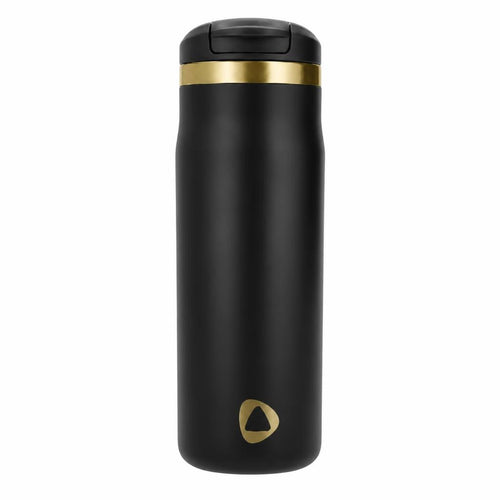 SILVERCREST® Stainless steel insulated tumbler/thermos BLACK/GOLD